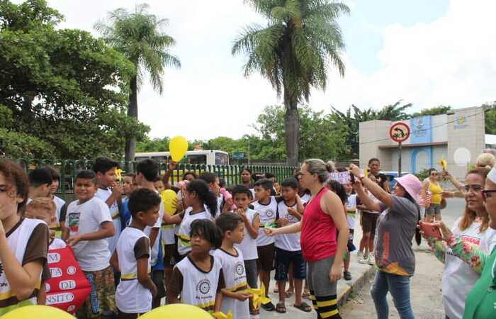 Educação do Paulista promove ação alusiva à Semana Nacional de Trânsito