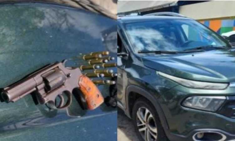 Pol Cia Militar Intercepta Carro Roubado E Prende Foragido Do Sistema