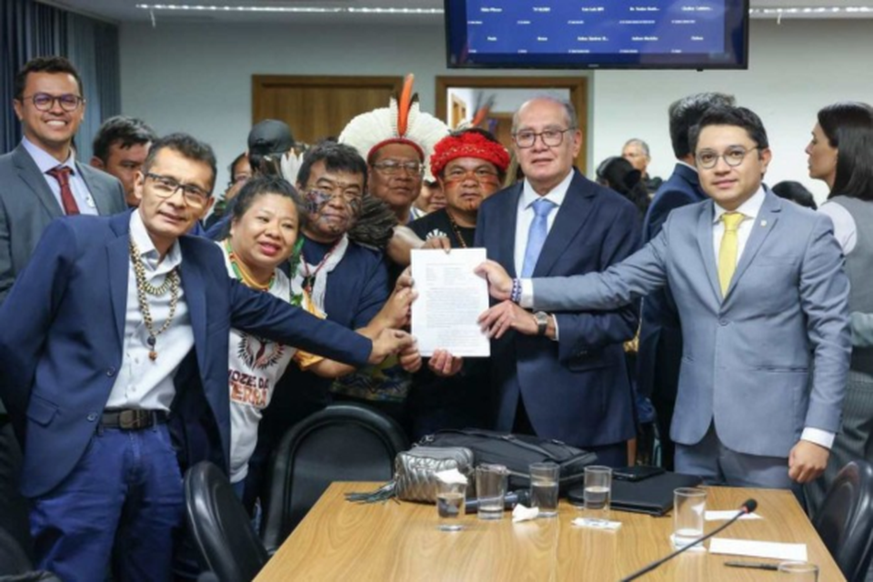 STF firma acordo de conciliao para por fim aos conflitos entre indgenas e fazendeiros no Mato Grosso do Sul 
 (Crdito: Antonio Augusto/STF)