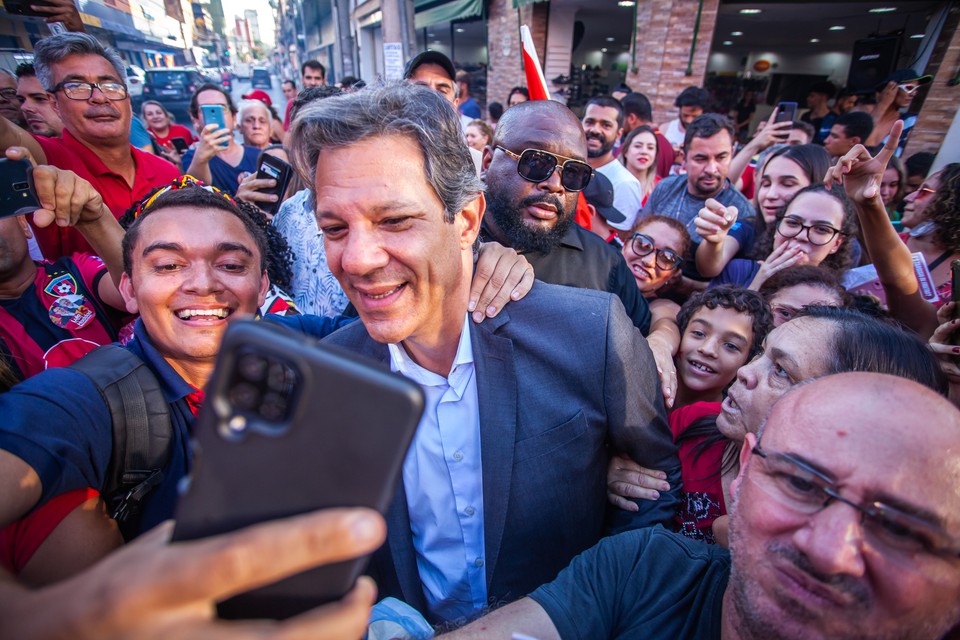 Fernando Haddad  o escolhido por Lula da Silva para sua sucesso, em 2026 ou 30 (Foto: Diogo Zacarias)