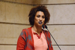 Marielle Franco, vereadora pelo PSOL, foi assassinada, no bairro do Estcio