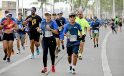 Corrida do Centenrio da Avenida Boa Viagem  realizada no domingo (27)  (Foto: Divulgao )