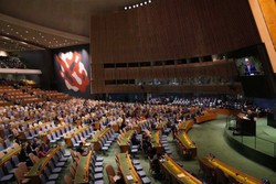 Diplomatas da ONU esvaziam assembleia durante fala de Netanyahu (foto: Bryan R. SMITH / AFP)