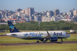 Aps 5 meses, Aeroporto de Porto Alegre reabre depois das enchentes no Rio Grande do Sul (Crdito: Jrgen Mayrhofer/Governo do Rio Grande do Sul)