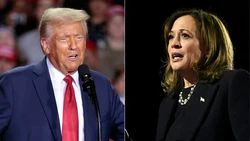 Donald Trump e Kamala Harris 