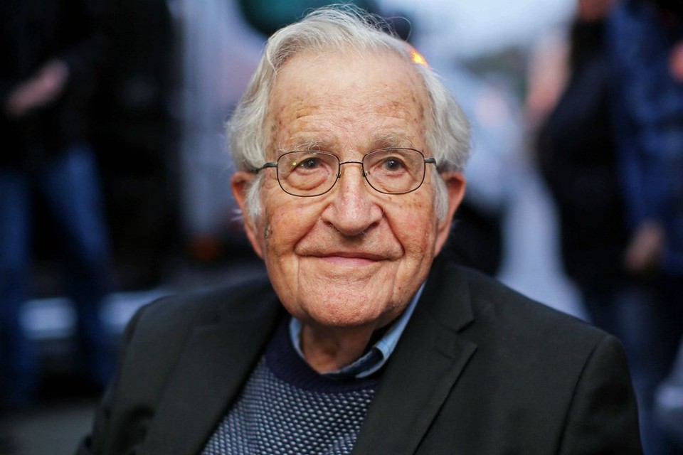 Chomsky estava internado para se recuperar de um AVC
 (foto: Heuler Andrey/AFP/Getty Images)