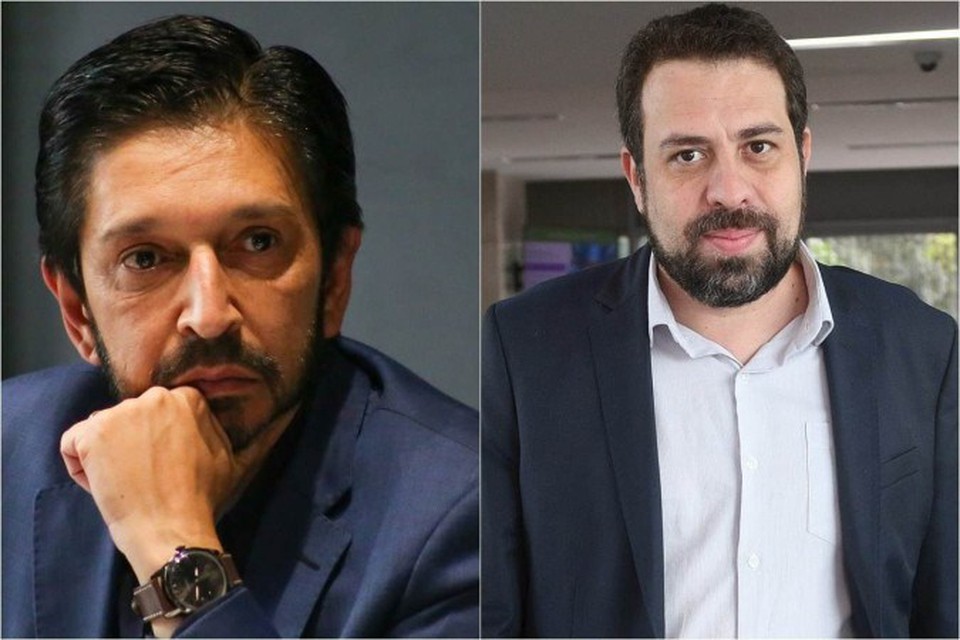 
Com cenrio de estabilidade, Ricardo Nunes (MDB) e Guilherme Boulos (PSol) aparecem nas primeiras colocaes em So Paulo (foto: Isadora de Leo Moreira /Governo do Estado de SP; Ed Alves/CB/DA.Press)