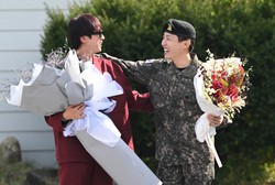 J-Hope, do BTS, encerra o servio militar na Coreia do Sul (JUNG YEON-JE / AFP
)