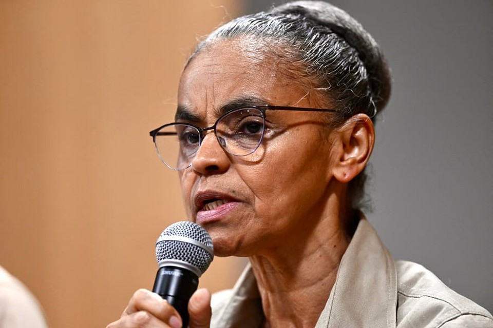 

Ministra do Meio Ambiente, Marina Silva (foto: Evaristo S/AFP)