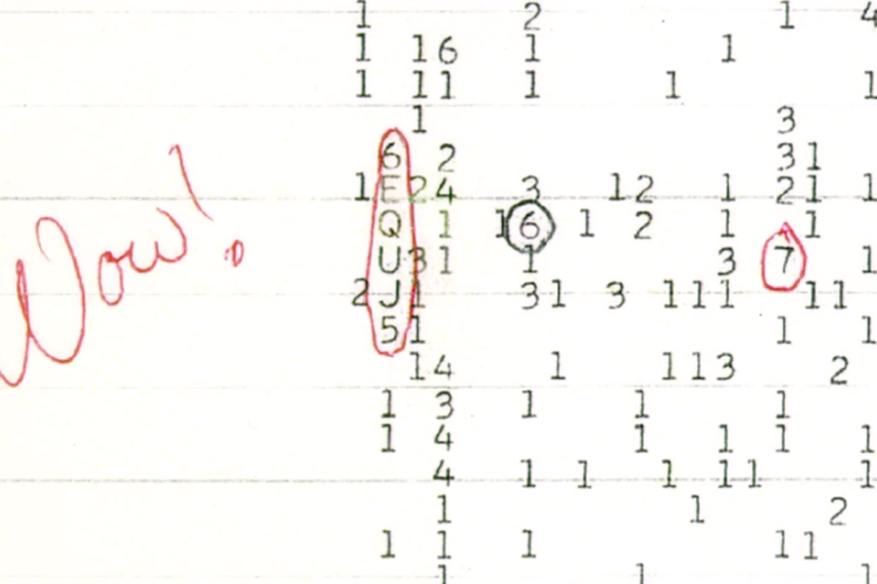 
O sinal durou cerca de 72 segundos, porm, vale ressaltar, que este foi o perodo mximo de tempo que o radiotelescpio da Ohio State University foi capaz de observar (foto: Reproduo)