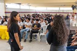 Setembro Amarelo: escolas realizam aes por todo o Estado (Crdito: Josimar Oliveira)