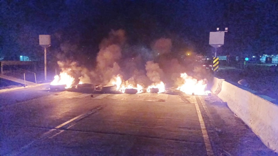 A PRF destacou que um acordo foi feito e que a via deve ser liberada em breve (Foto: Reproduo/PRF)