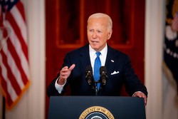 Biden critica imunidade presidencial de Trump: Precedente perigoso (foto: AMERICA / Getty Images via AFP)