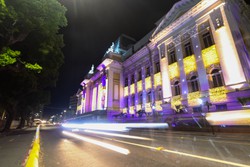 Iluminao natalina do Palcio da Justia  inaugurada; confira (Foto: Ruan Pablo/DP Foto)