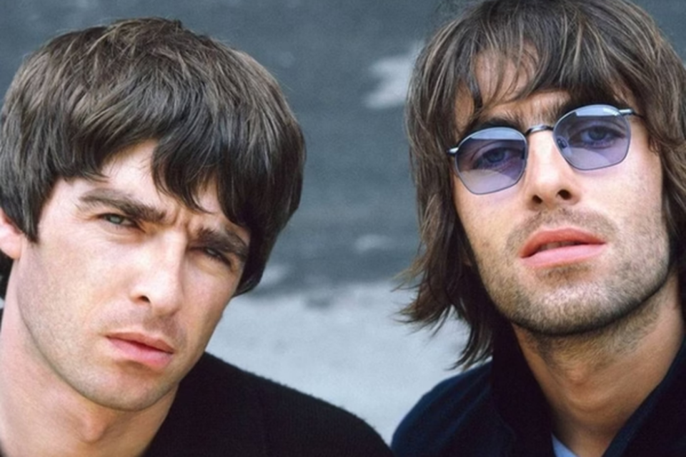 Os irmos Liam Gallagher e Noel Gallagher, do Oasis  (Crdito: Reproduo)