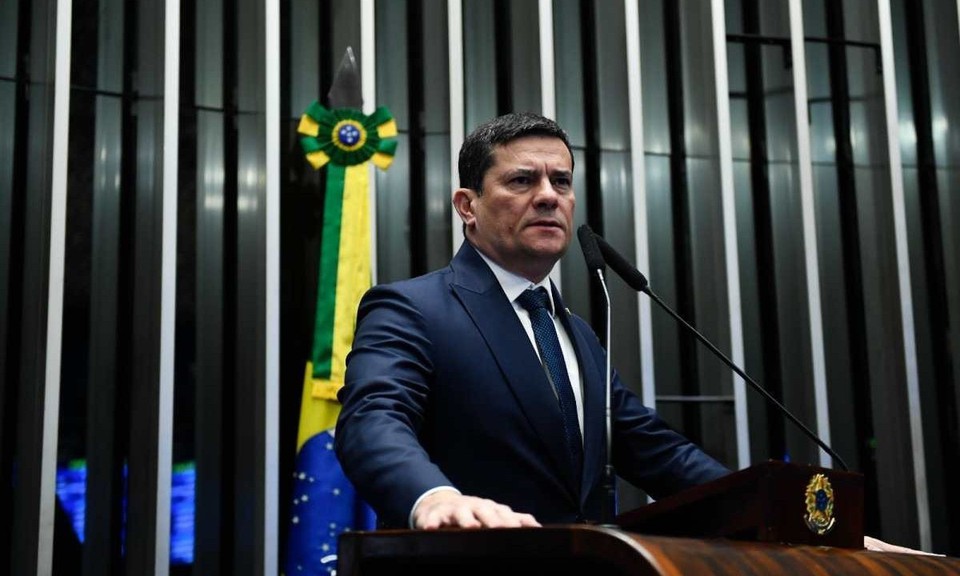 Senador Sergio Moro (Unio Brasil-PR)  alvo de inqurito da Procuradoria-Geral da Repblica por suspeita de fraude na delao premiada  (foto: Roque de S/Agncia Senado)