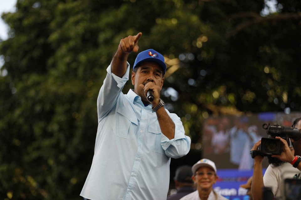 Presidente da Venezuela, Nicols Maduro  (foto: STRINGER / AFP)