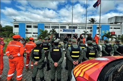 Operao refora  segurana no Polo de Confeces do Agreste (Foto: Governo de Pernambuco )