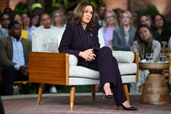 Kamala Harris surpreende eleitorado com postura pr-armas: se invadir minha casa, leva tiro (foto: SAUL LOEB / AFP)