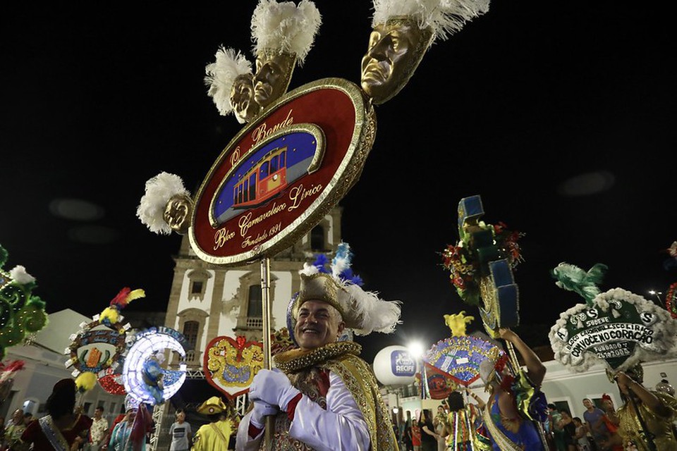 Blovos participam de acerto de marcha  (Foto: Prefgeitura do Recife )