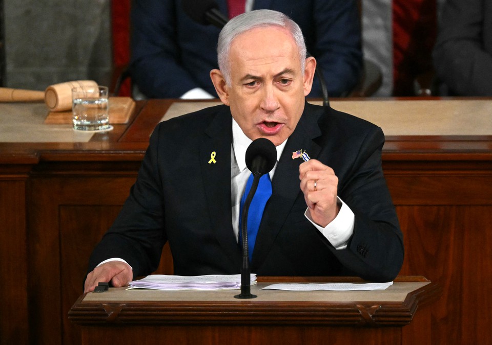 Primeiro-ministro de Israel, Benjamin Netanyahu (foto: Drew ANGERER / AFP)