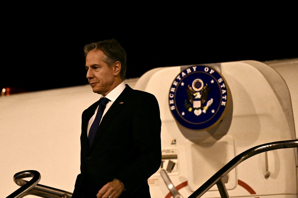 Chefe da diplomacia dos Estados Unidos, Antony Blinken (foto: EVARISTO SA / AFP)