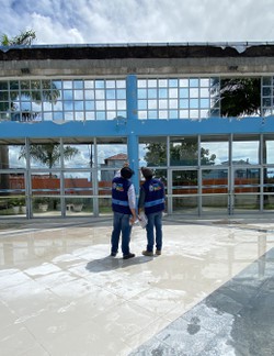  Estado inicia o projeto de reconstruo do Santurio do Morro da Conceio (Foto: Governo do Estado)