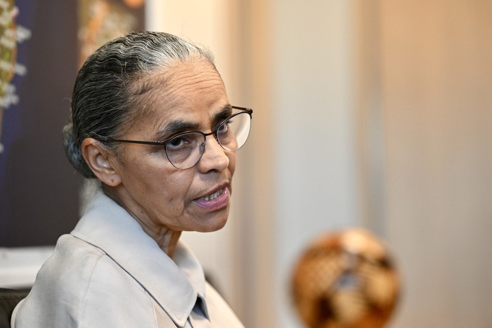 Ministra do Meio Ambiente, Marina Silva (foto: EVARISTO SA / AFP)