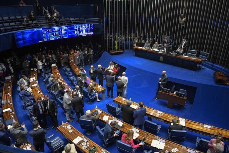 
Projeto de Lei Complementar 85/2024 adia o pagamento da dvida do Rio Grande do Sul com a Unio por 36 meses (foto: Jonas Pereira/Agncia Senado)
