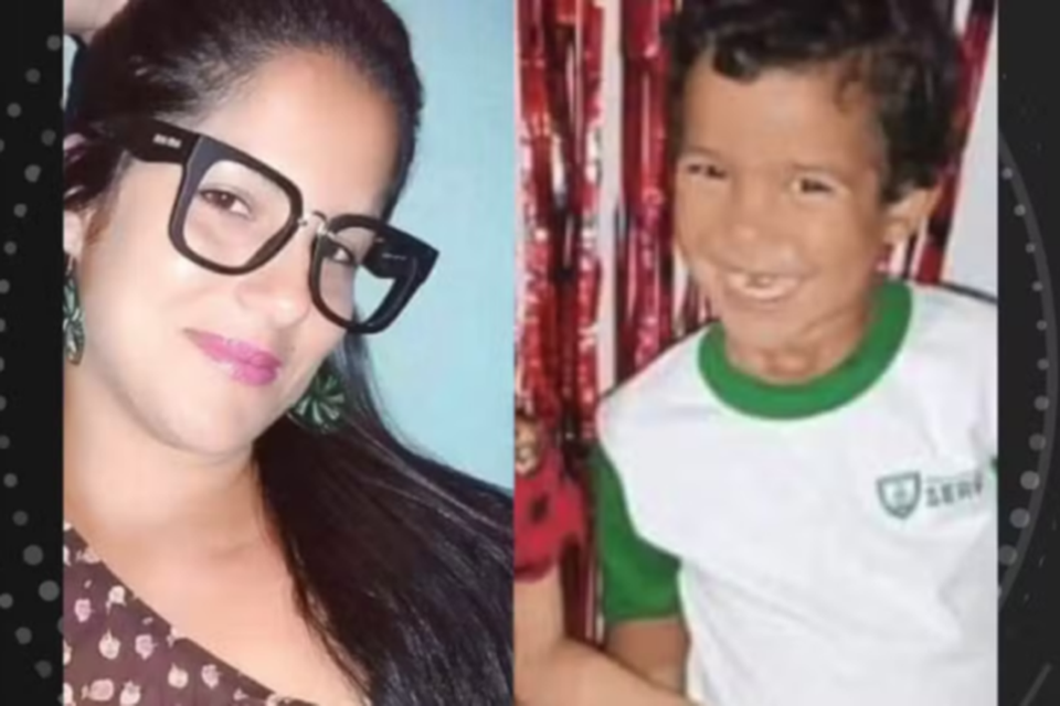 Criana foi assassinada aps ouvir os pedidos de socorro da me (Crdito: Reproduo/TV Gazeta)