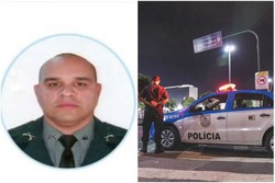 Policial militar  morto com 30 tiros de fuzil no Rio de Janeiro (foto: Reproduo/Polcia Militar do Rio de Janeiro)