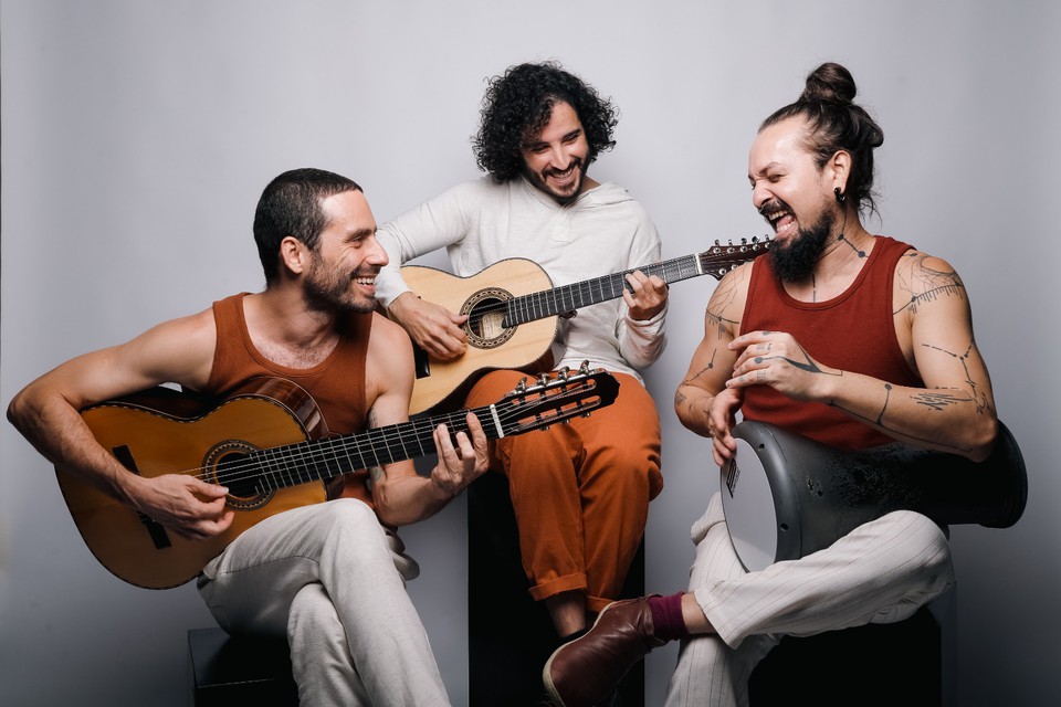  (Da esquerda pra direita, Z Freitas, Phillippi Oliveira e Rodrigo Felix. Foto: Andr Sidarta)