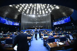 Texto-base das regras de emendas parlamentares  aprovada no Senado (Crdito: Agncia Brasil)