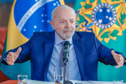Lula afirmou que ainda no escolheu quem ser o novo presidente do BC (Crdito: Ricardo Stuckert / PR)