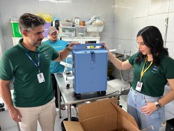 No dia dos animais, CPRH recebe doao de equipamentos para centro de reabilitao (Foto: Divulgao)