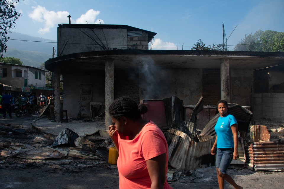 Haiti enfrenta uma grave crise humanitria e de segurana (foto: clarens SIFFROY / AFP)