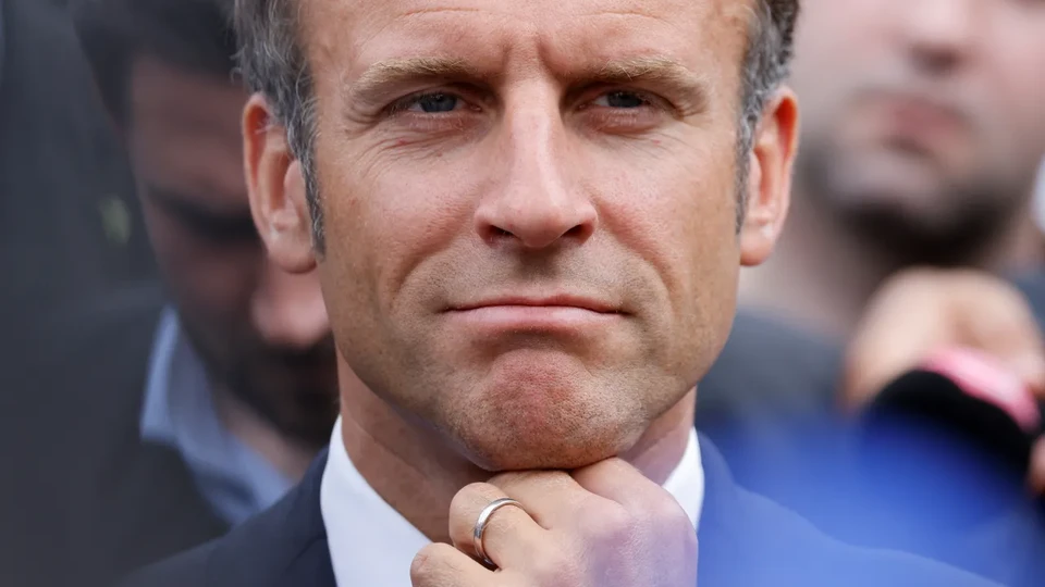 Emmanuel Macron, presidente da Frana (Foto: Ludovic MARIN / POOL / AFP)