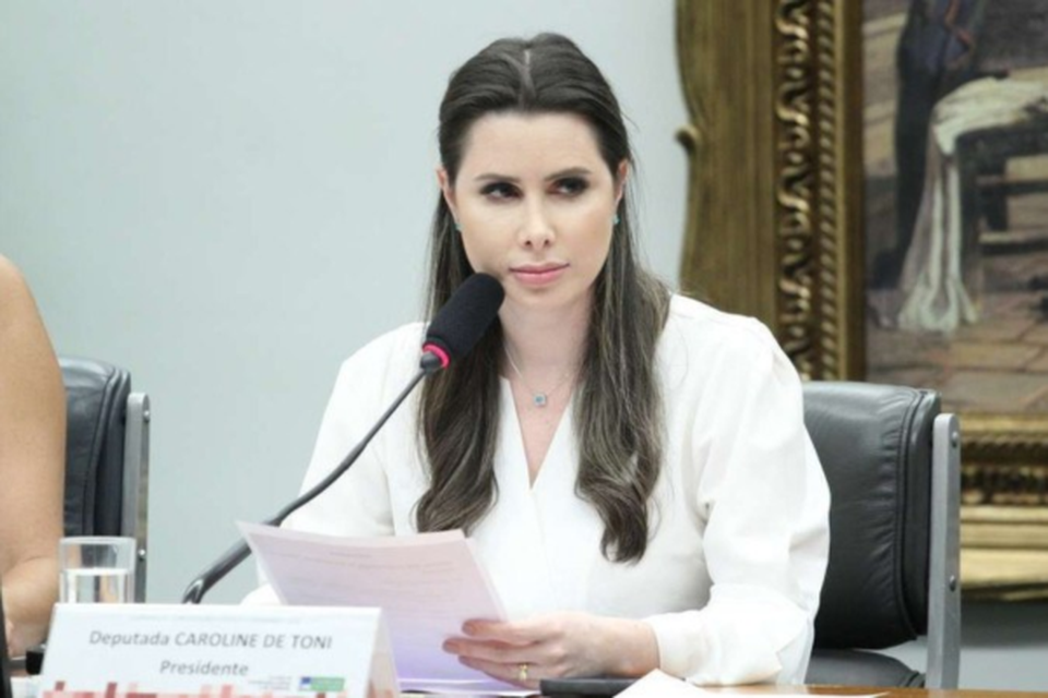 Deputada Caroline de Toni (PL-SC), presidente da Comisso de Constituio e Justia da Cmara dos Deputados (Crdito: Vinicius Loures/Cmara dos Deputados)