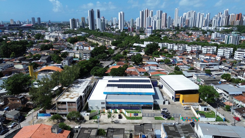 Complexo educacional fica na Zona Norte do Recife  (Foto: Diego Nigro/Prerfeitura do Recife )