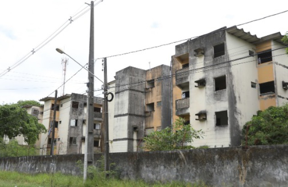 Imveis de Jaboato tm risco de desabamento  (Foto: Prefeitura de Jaboato )