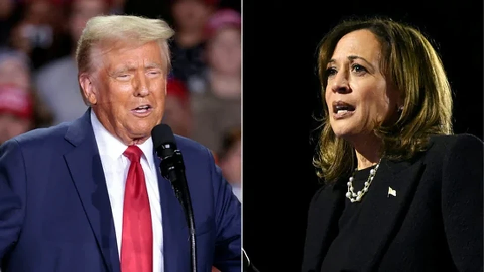 Donald Trump e Kamala Harris  (foto: AFP)