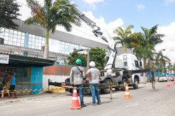 Governo anuncia antecipao da primeira etapa das obras no Santurio do Morro da Conceio  (Foto: Marina Torres/DP)