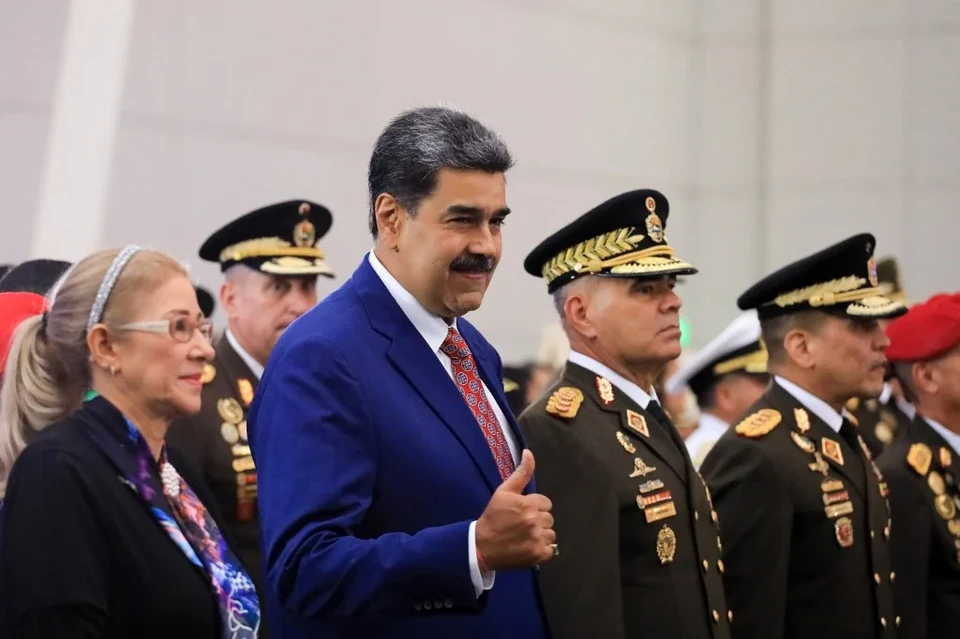 Medida foi tomada pelo governo do mandatrio venezuelano, Nicols Maduro (foto: Zurimar CAMPOS / Venezuelan Presidency / AFP)