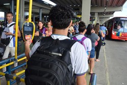 Enem 2024: segundo dia tambm ter gratuidade na passagem de nibus para estudantes da rede estadual (Foto: Paulo Maciel/Consrcio de Transporte Metropolitano)