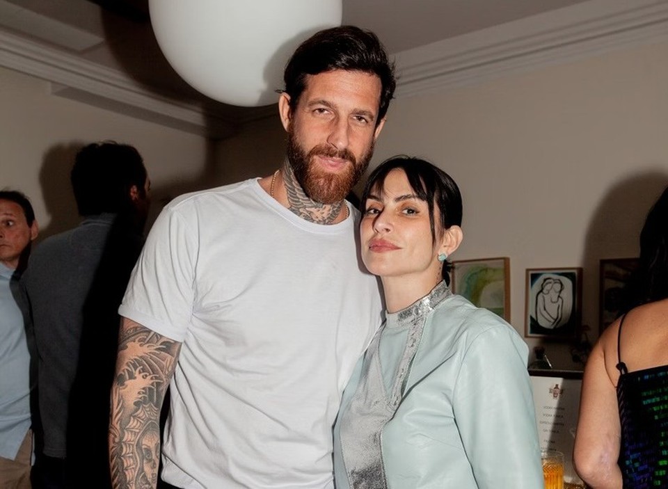 Cleo Pires e o marido, Leandro D'Lucca (foto: Reproduo)