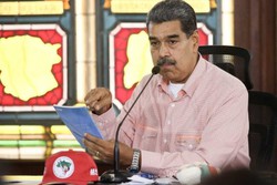 Maduro cobra posio de Lula sobre veto a Venezuela no Brics (foto: Presidncia da Venezuela/AFP)