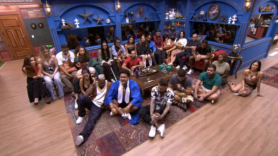 24 participantes seguem no BBB 24 (Foto: Globo)