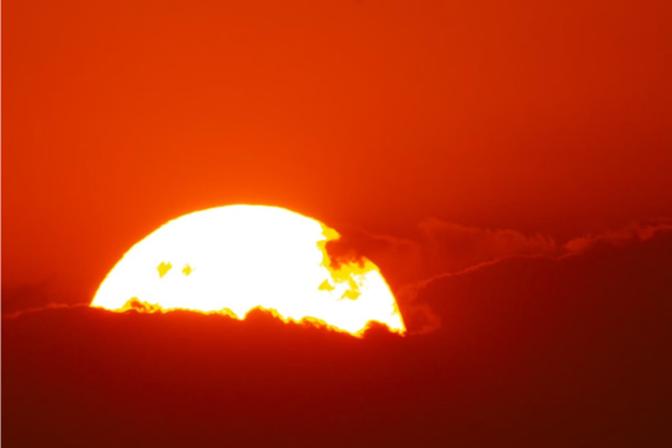 Resultado das mudanas climticas causadas pelo ser humano com uma bela ajuda do El Nio (Crdito: Igor / Metrpoles)