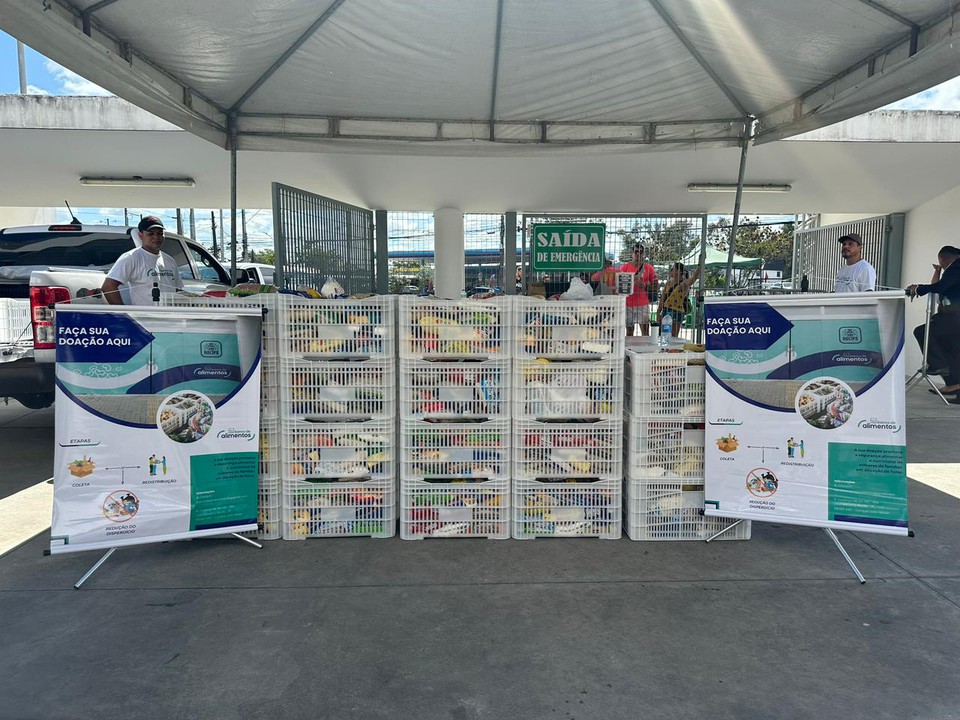 Banco de Alimentos do Recife arrecada comida para instituies  (Foto: Prefeitura do Recife/Divulgao)