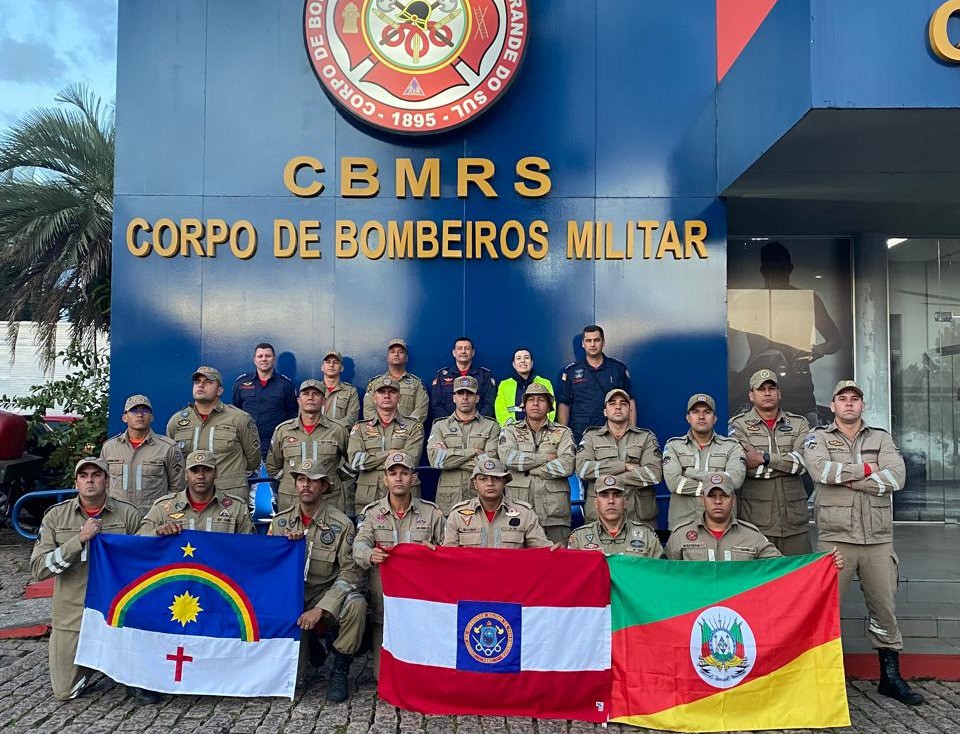 Para o Corpo de Bombeiros Militar de Pernambuco esta  a maior mobilizao com pessoal e equipamentos para apoiar outro Estado que sofre com catstrofes naturais (Foto: Divulgao)